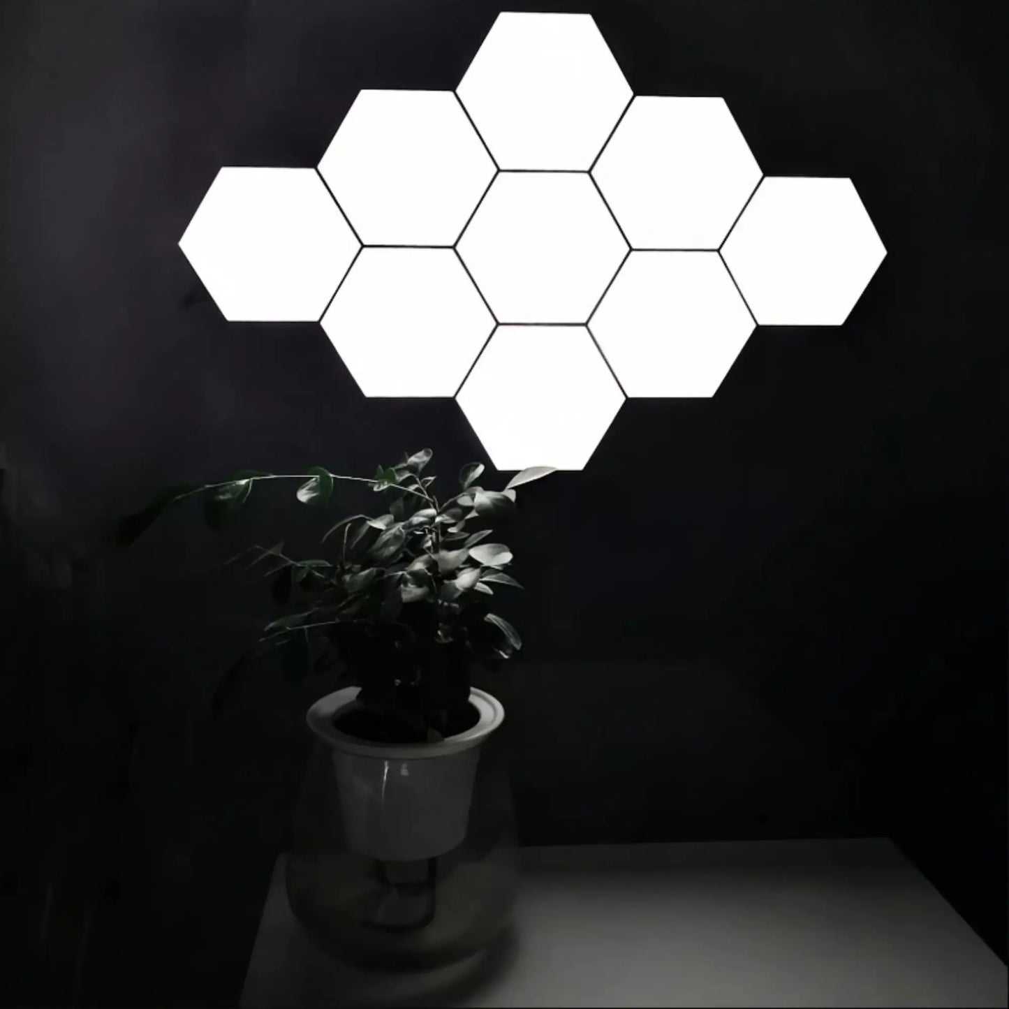 Hex LED Wall Light Touch Control